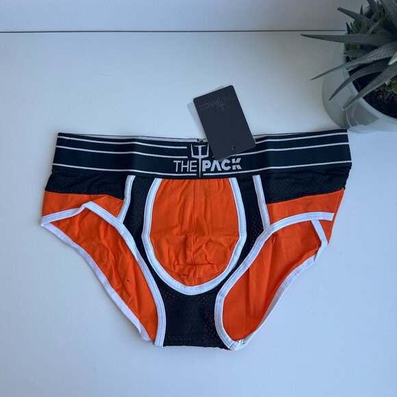 ThePack Briefs - Orange Block - Picture 3 of 6